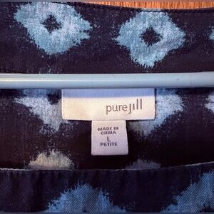 J. Jill Boho Style Blouse size L